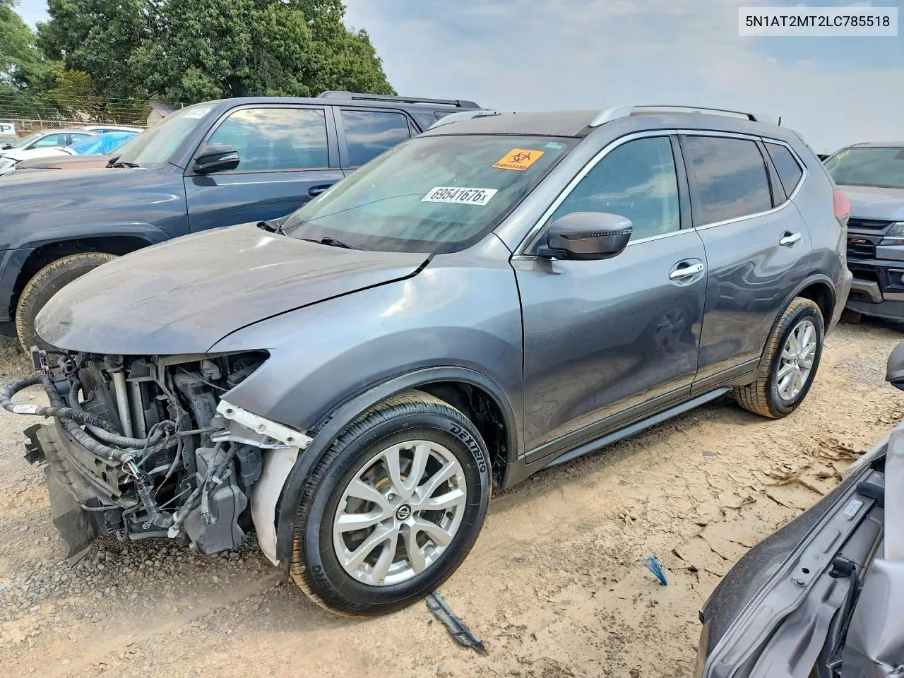 NISSAN ROGUE 2020, VIN 5N1AT2MT2LC785518