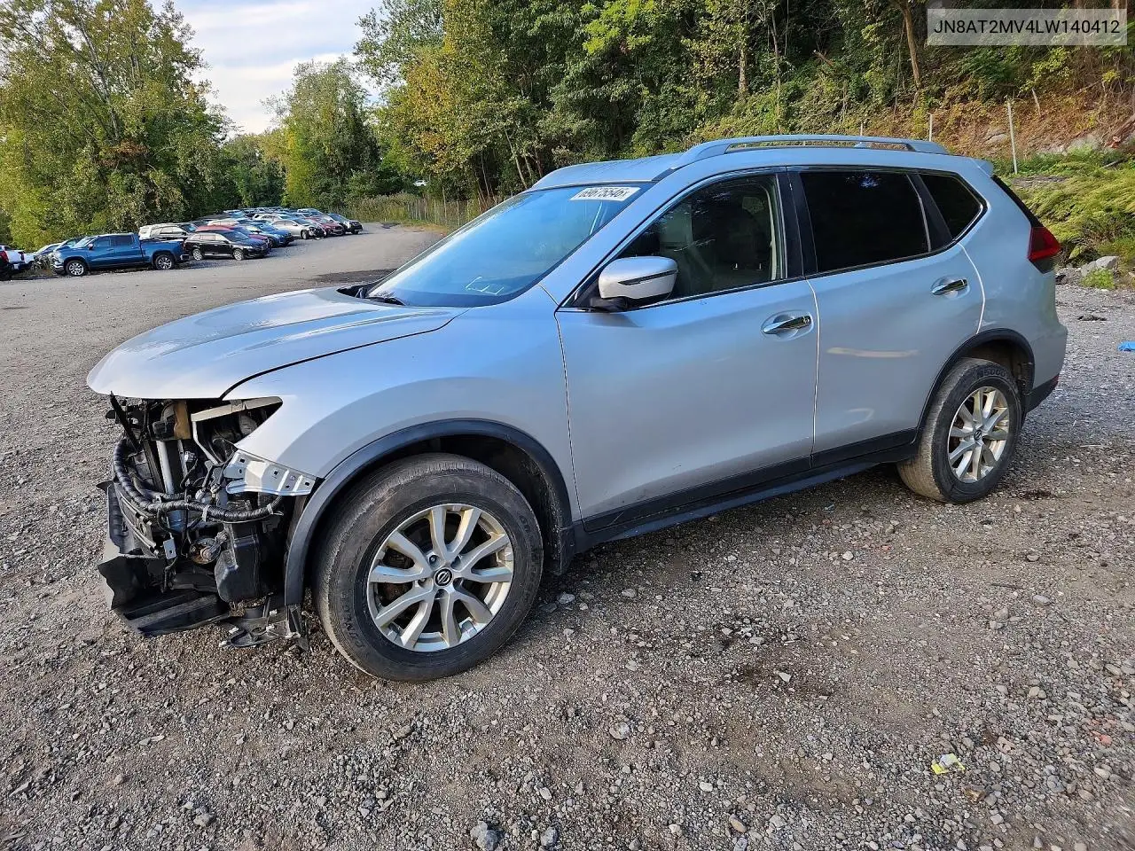 NISSAN ROGUE 2020, VIN JN8AT2MV4LW140412