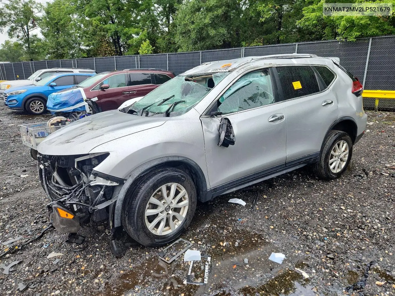 NISSAN ROGUE 2020, VIN KNMAT2MV2LP521679