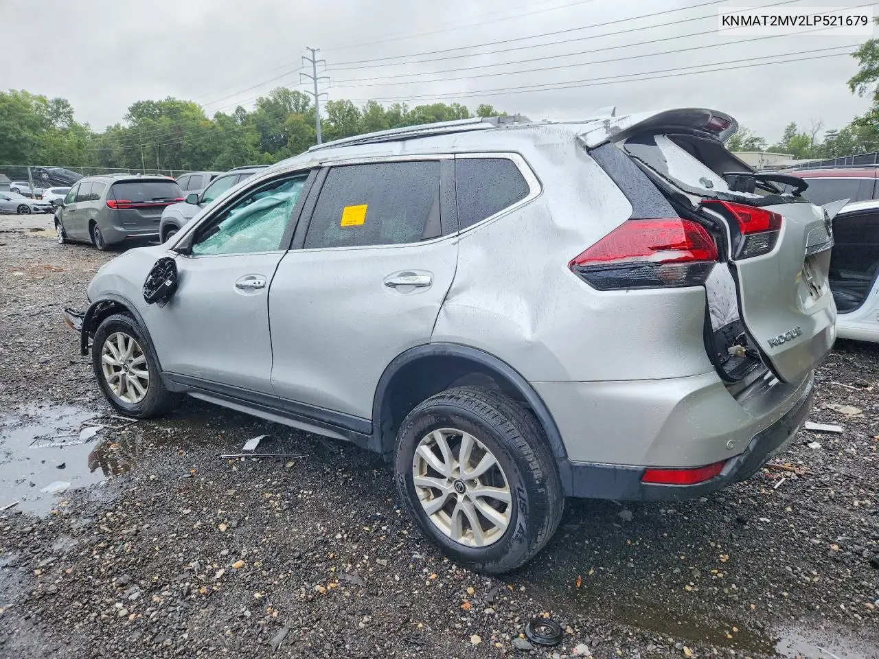 2020 NISSAN ROGUE VIN KNMAT2MV2LP521679 — фото 2