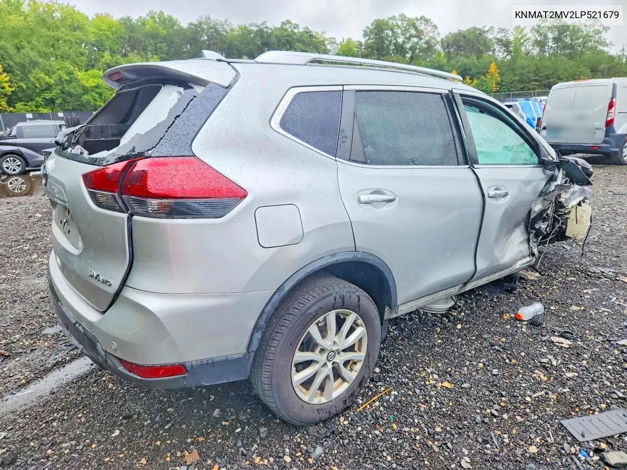 2020 NISSAN ROGUE VIN KNMAT2MV2LP521679 — фото 3