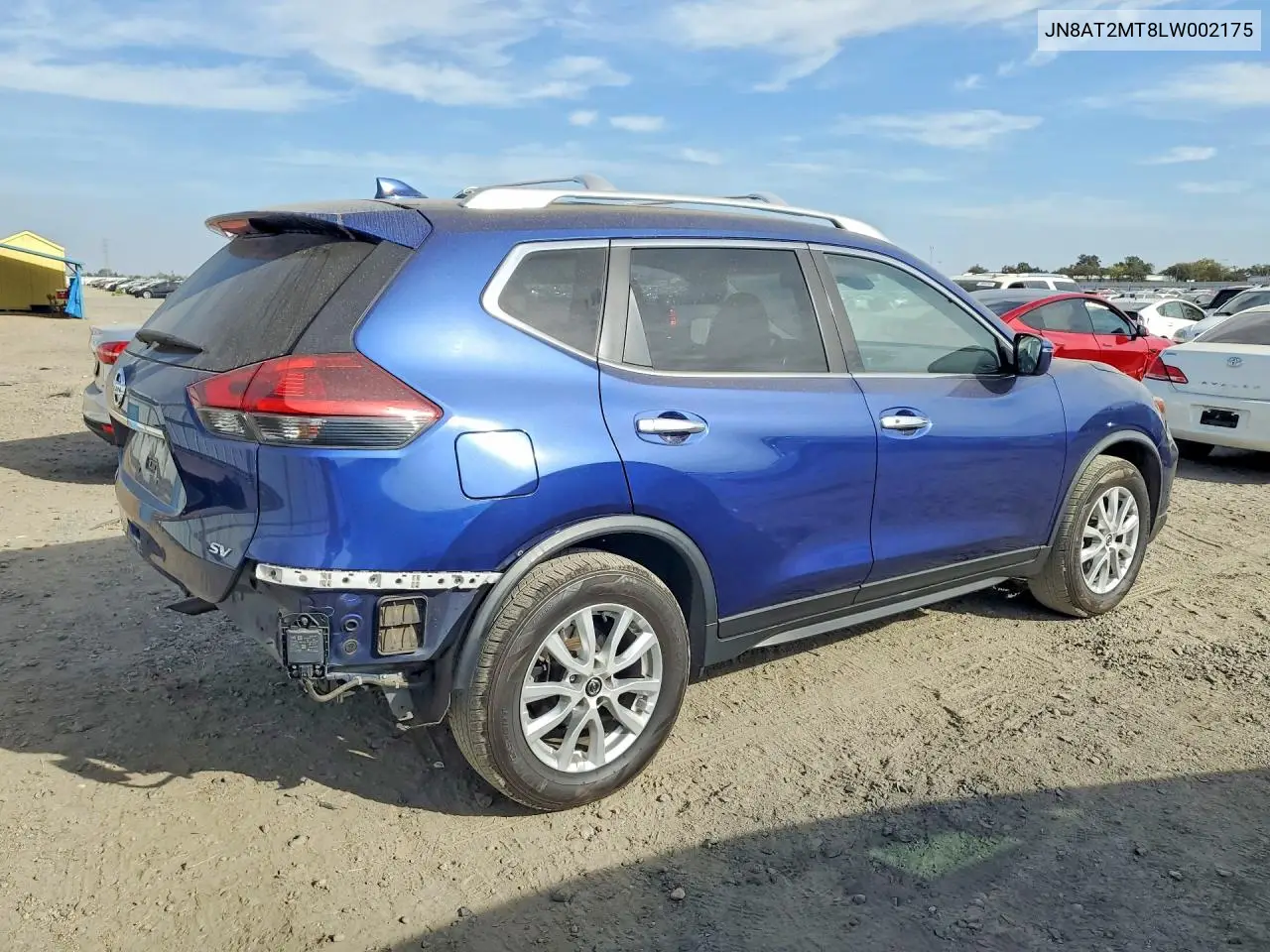 2020 NISSAN ROGUE VIN JN8AT2MT8LW002175 — фото 3