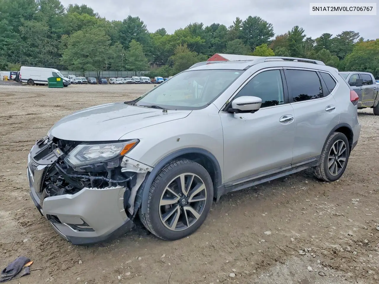 NISSAN ROGUE 2020, VIN 5N1AT2MV0LC706767