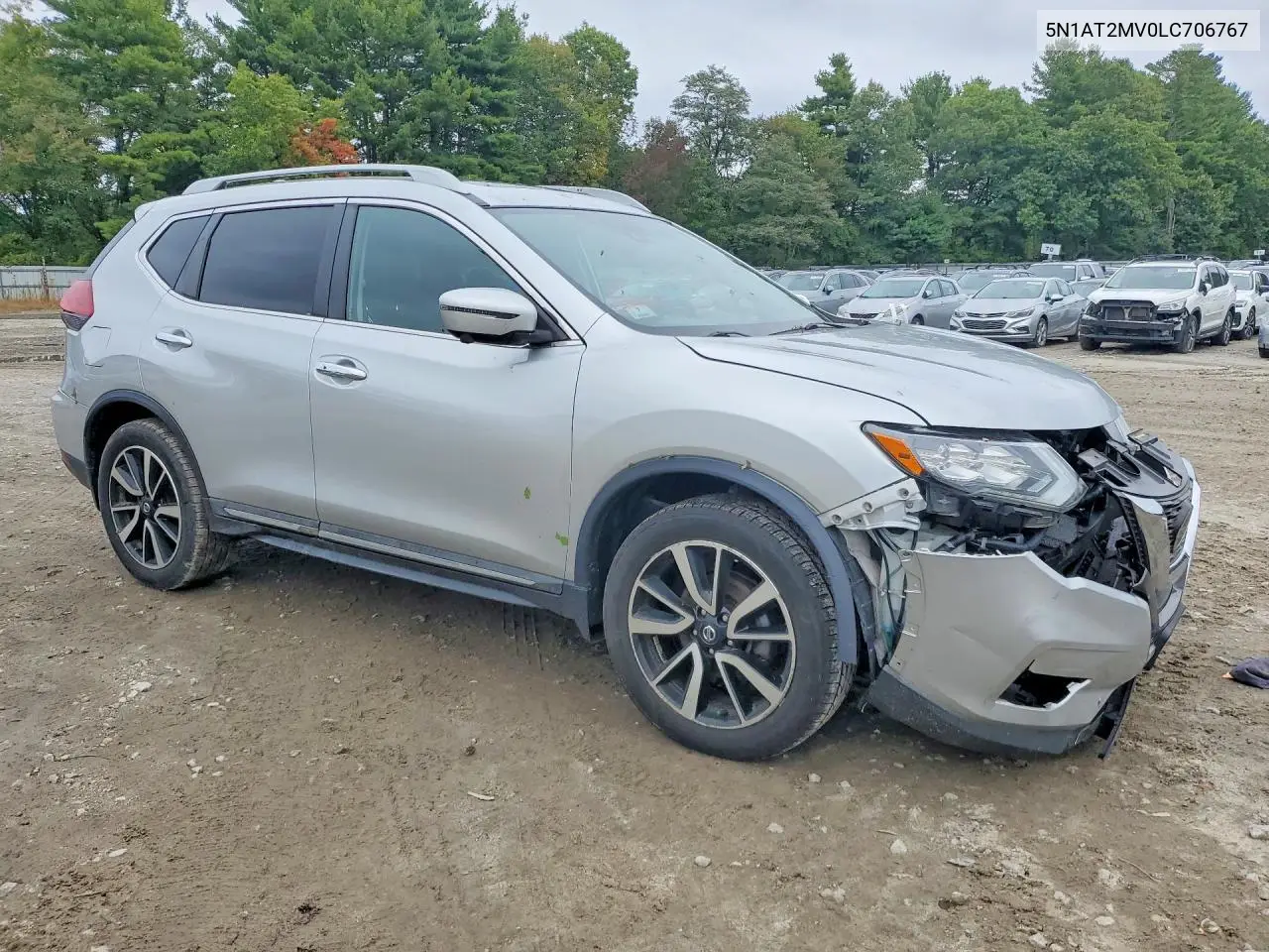 2020 NISSAN ROGUE VIN 5N1AT2MV0LC706767 — фото 4