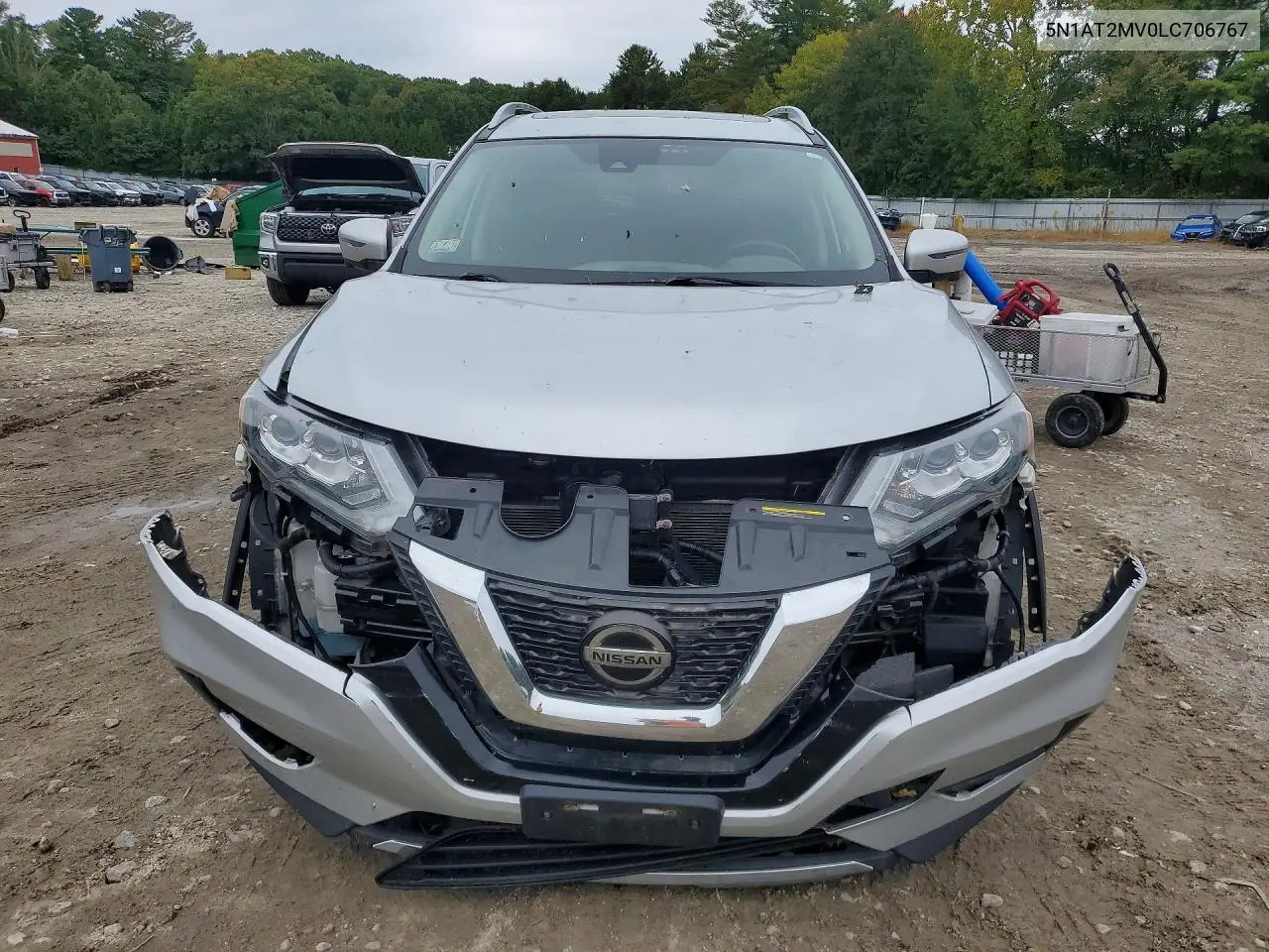 2020 NISSAN ROGUE VIN 5N1AT2MV0LC706767 — фото 5