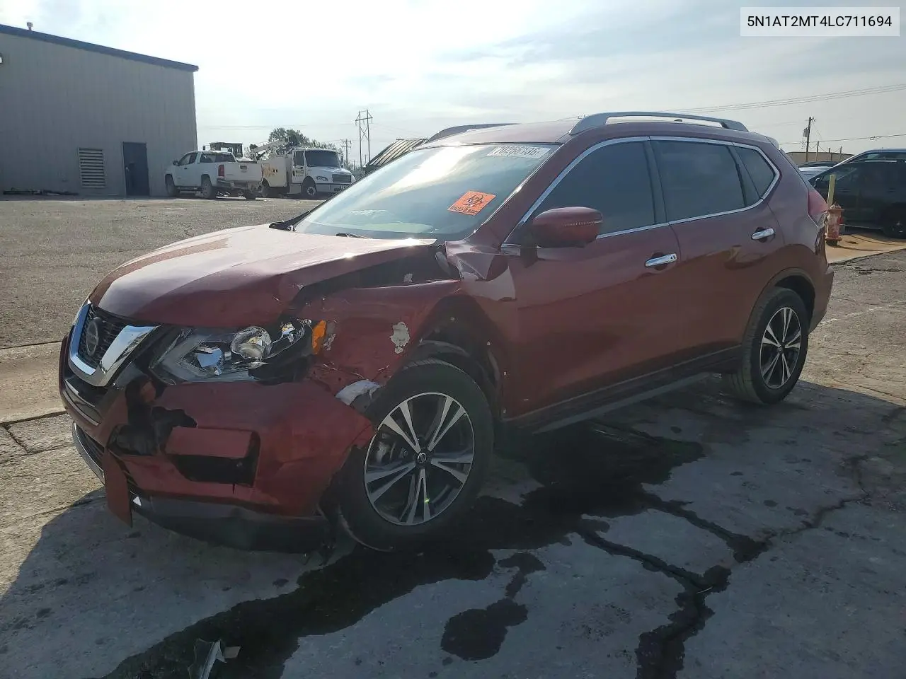 NISSAN ROGUE 2020, VIN 5N1AT2MT4LC711694