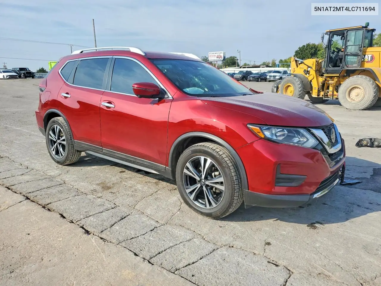 2020 NISSAN ROGUE VIN 5N1AT2MT4LC711694 — фото 4