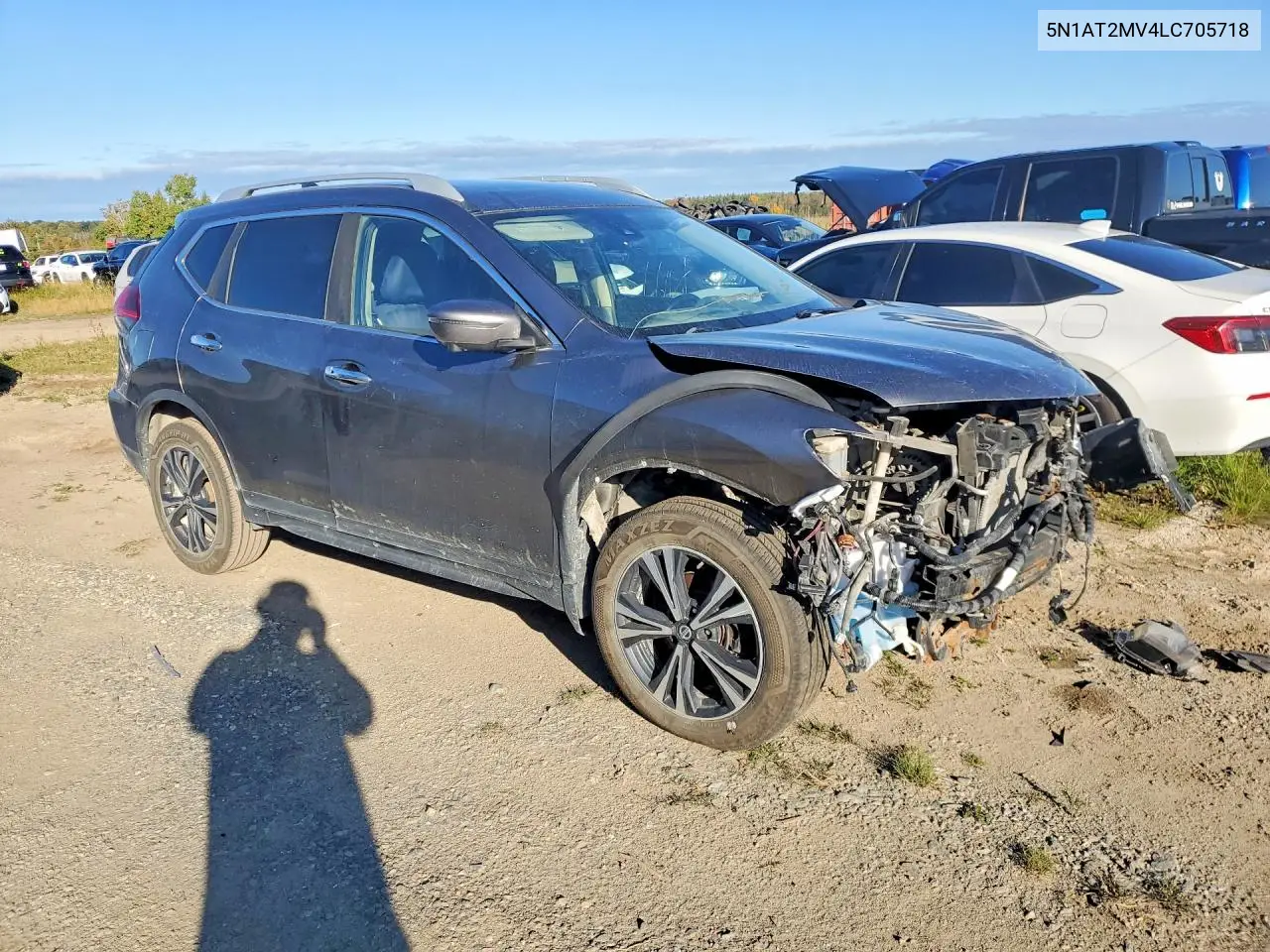 2020 NISSAN ROGUE VIN 5N1AT2MV4LC705718 — фото 4