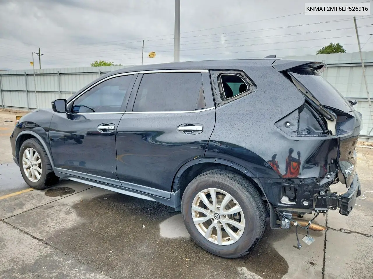 2020 NISSAN ROGUE VIN KNMAT2MT6LP526916 — фото 2