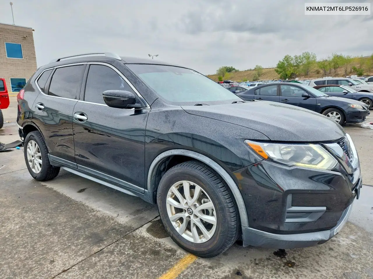 2020 NISSAN ROGUE VIN KNMAT2MT6LP526916 — фото 4