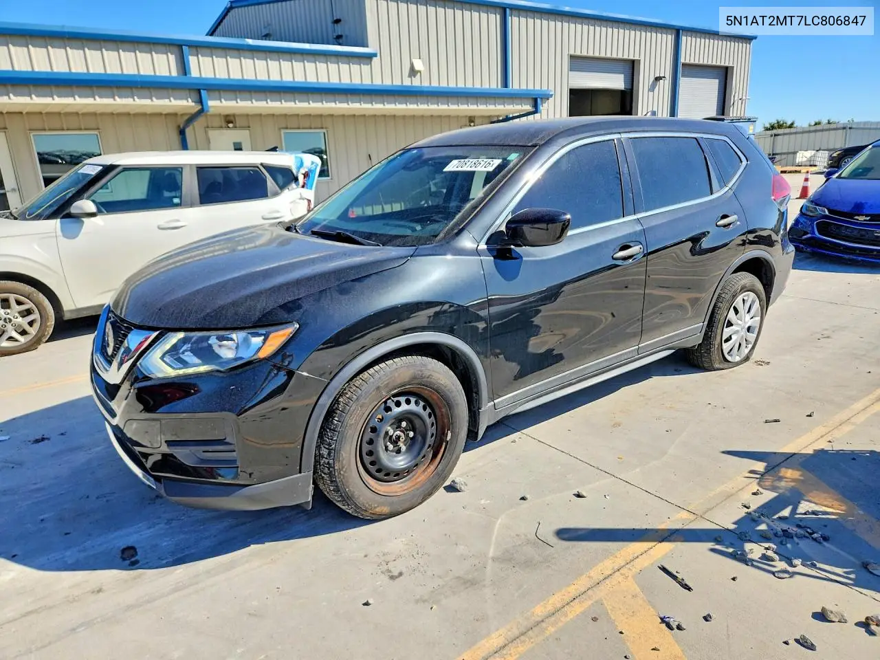 NISSAN ROGUE 2020, VIN 5N1AT2MT7LC806847