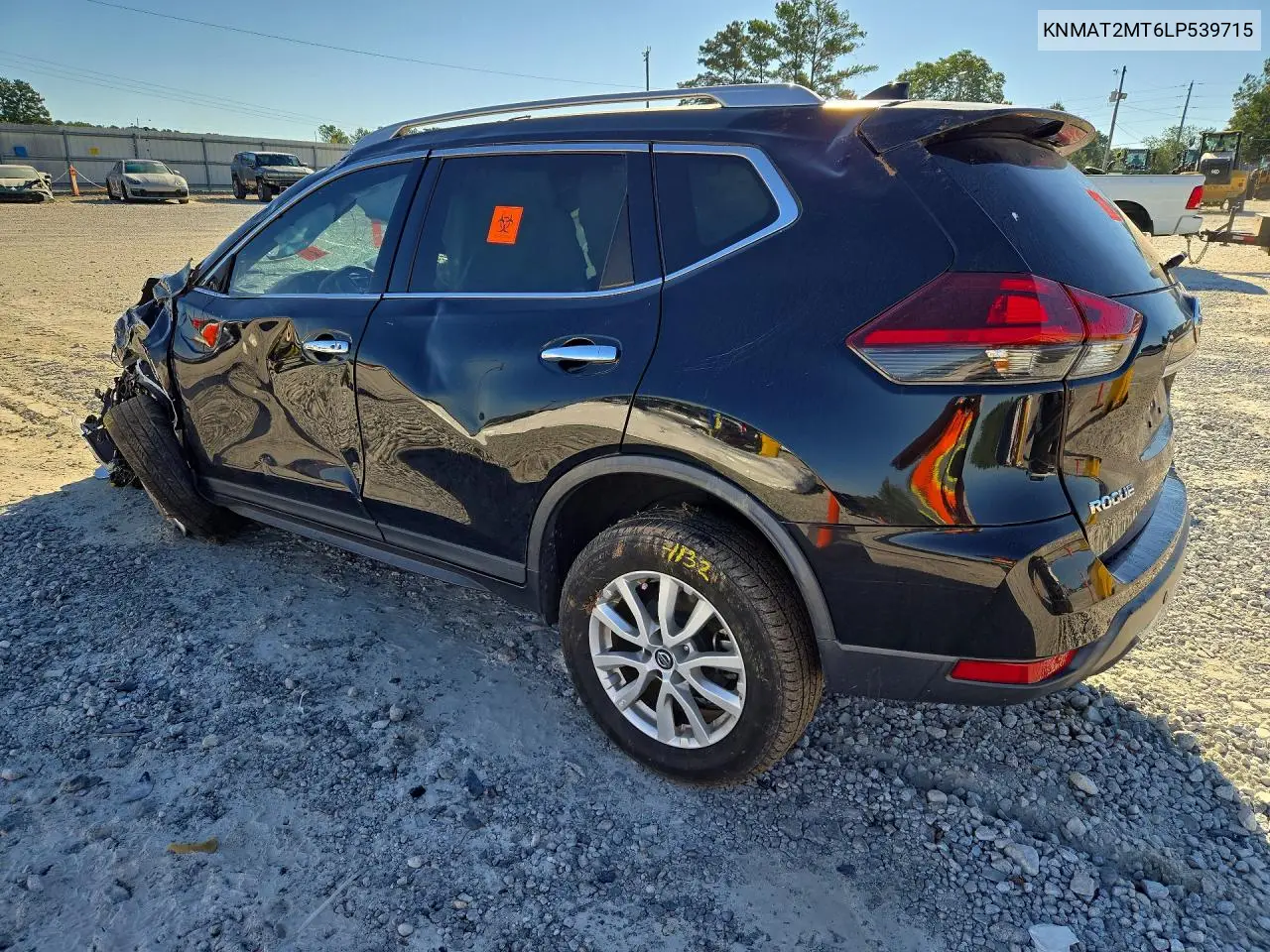 2020 NISSAN ROGUE VIN KNMAT2MT6LP539715 — фото 2