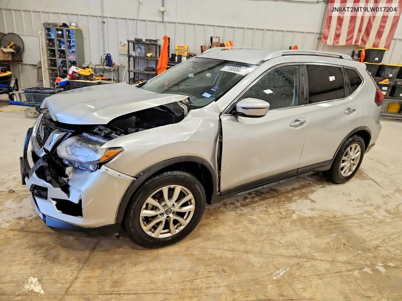 NISSAN ROGUE 2020, VIN JN8AT2MT9LW017204