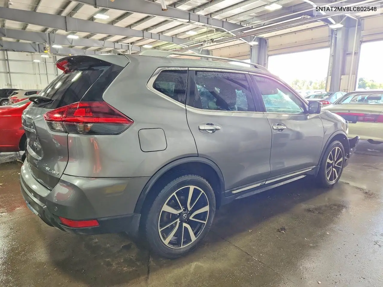 2020 NISSAN ROGUE VIN 5N1AT2MV8LC802548 — фото 3