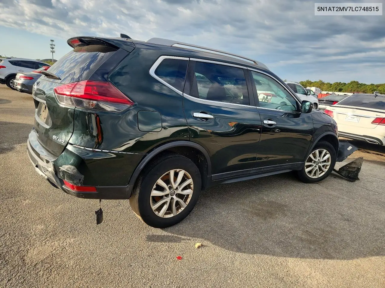 2020 NISSAN ROGUE VIN 5N1AT2MV7LC748515 — фото 3
