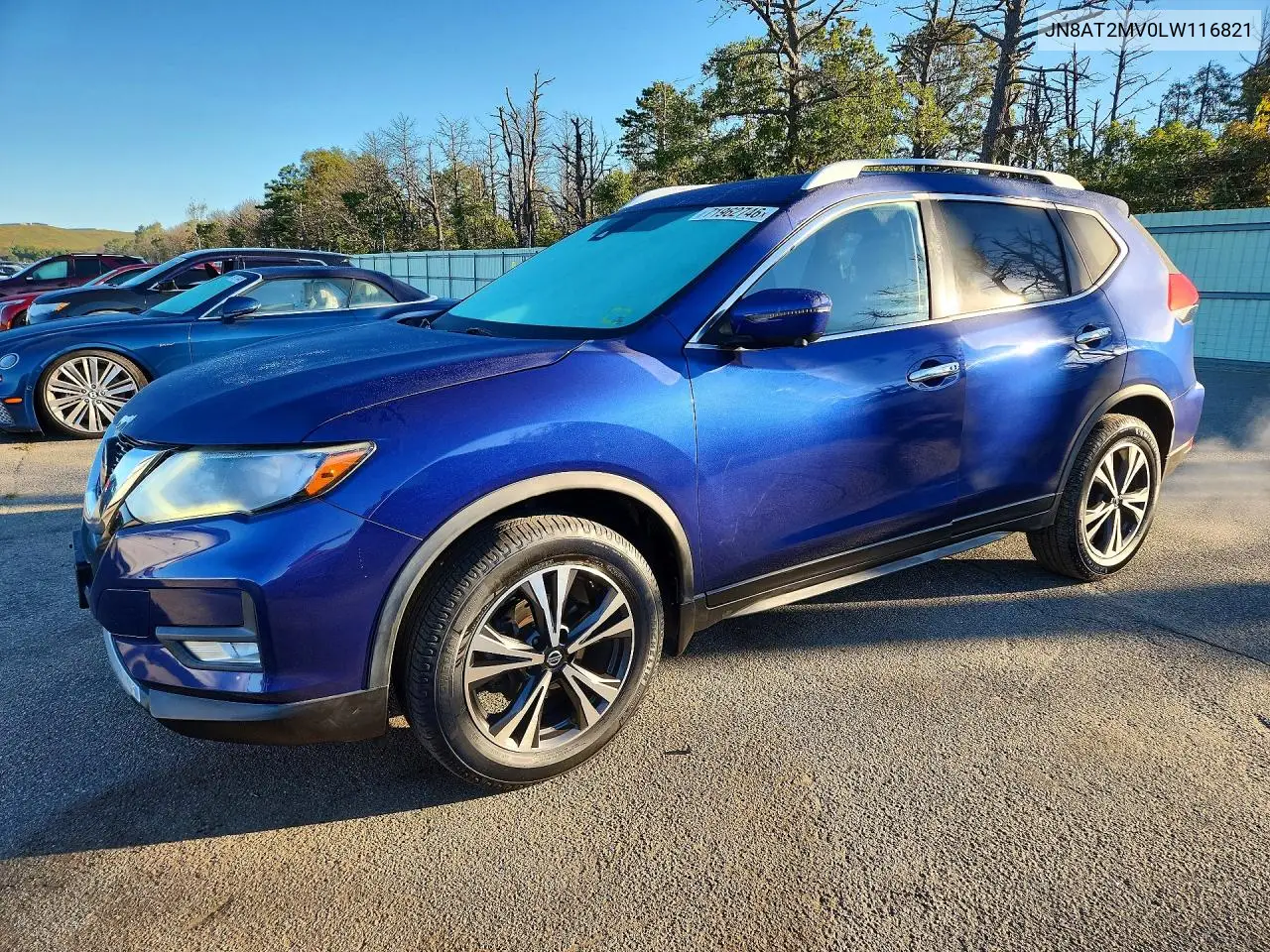 NISSAN ROGUE 2020, VIN JN8AT2MV0LW116821