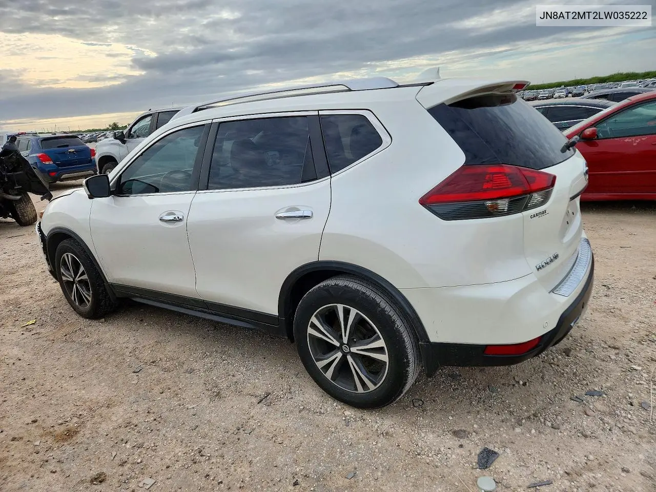 2020 NISSAN ROGUE VIN JN8AT2MT2LW035222 — фото 2