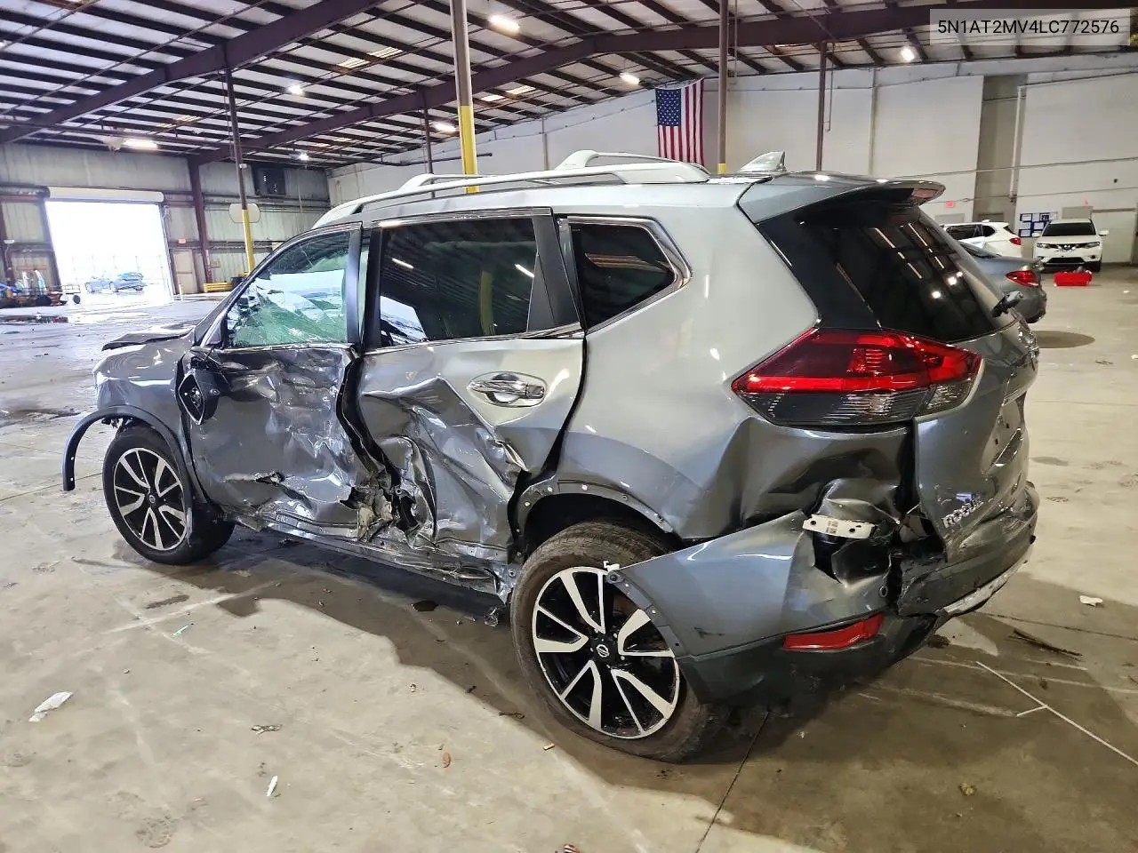2020 NISSAN ROGUE VIN 5N1AT2MV4LC772576 — фото 2