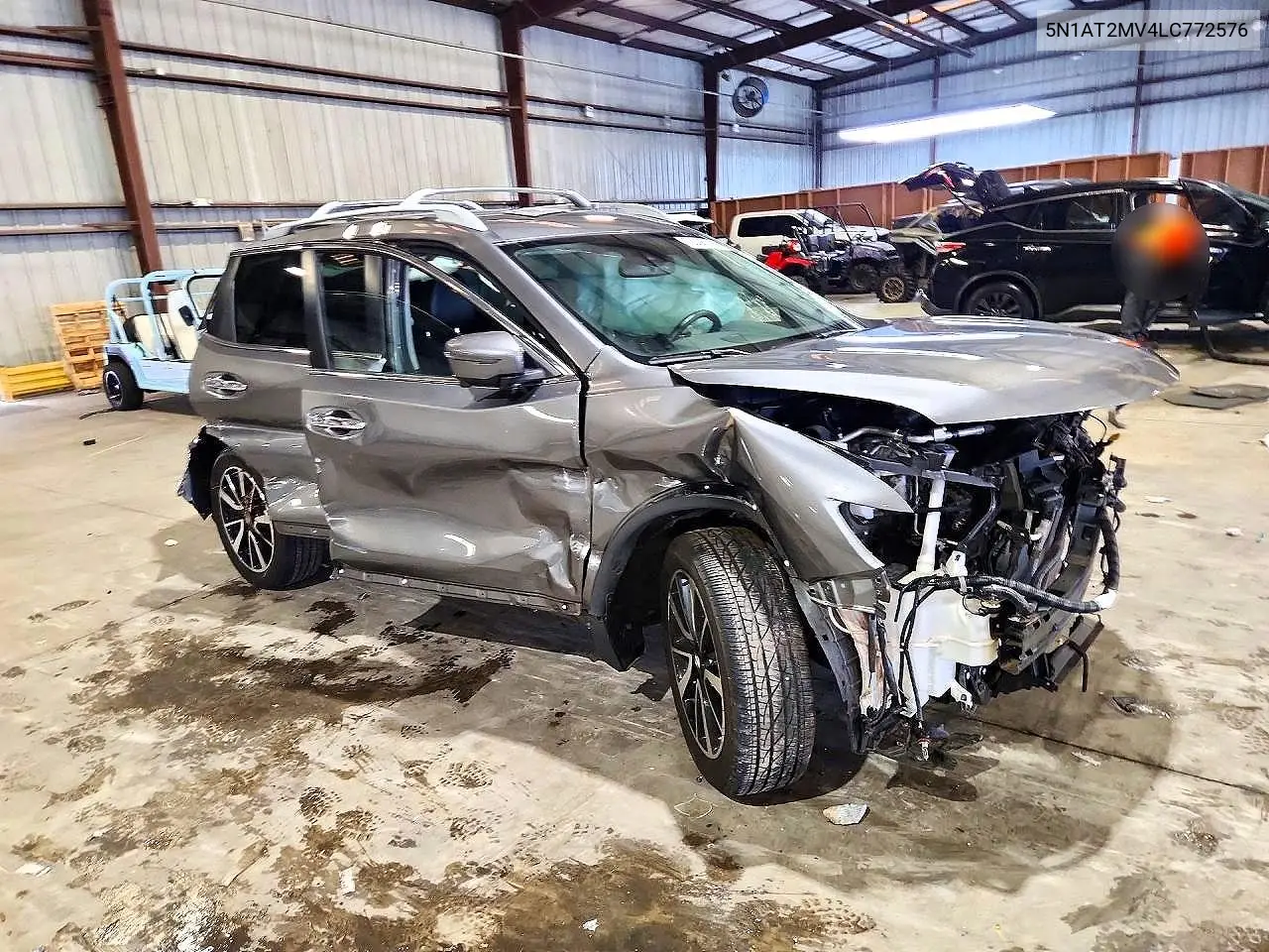 2020 NISSAN ROGUE VIN 5N1AT2MV4LC772576 — фото 4