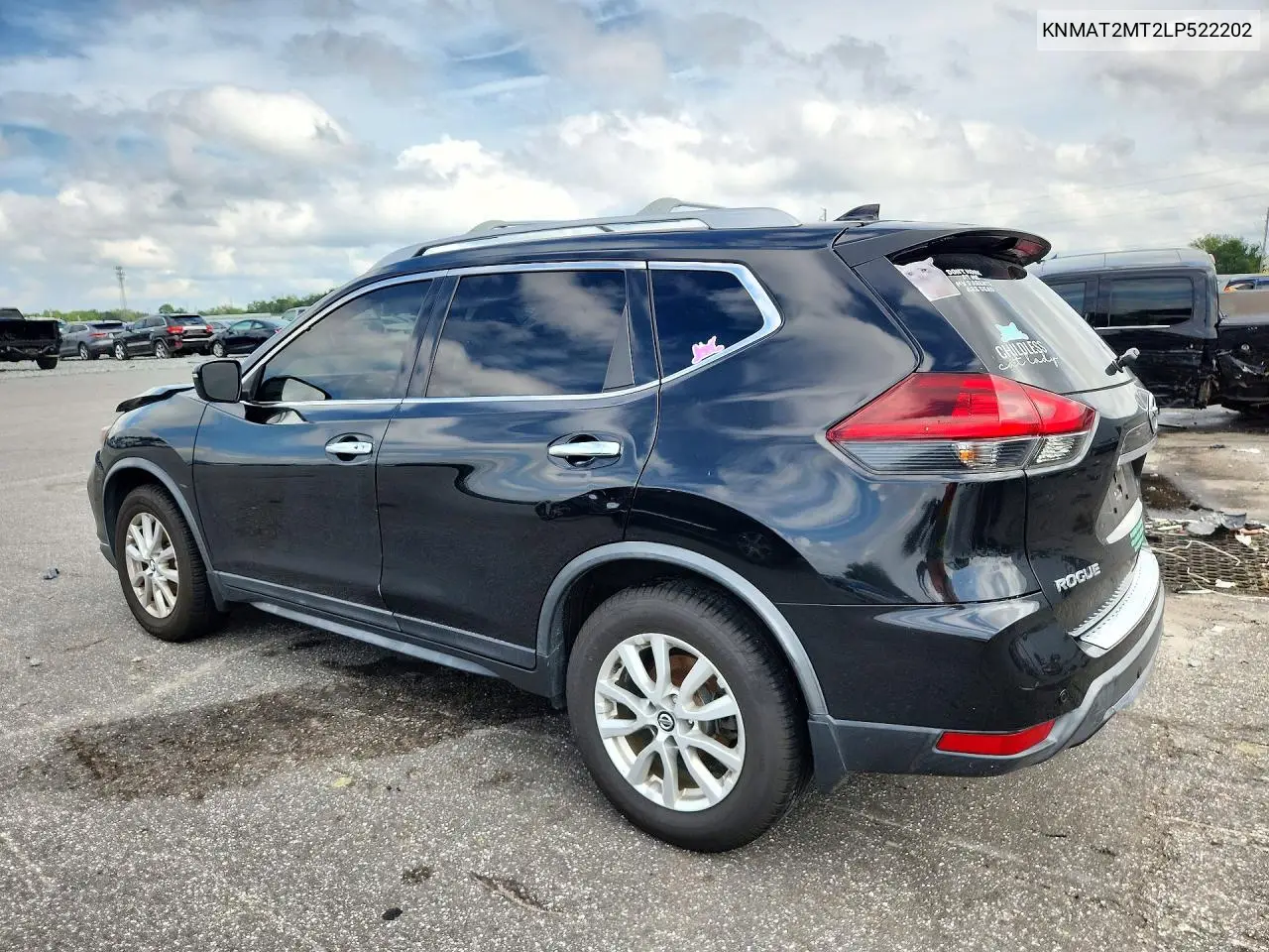2020 NISSAN ROGUE VIN KNMAT2MT2LP522202 — фото 2