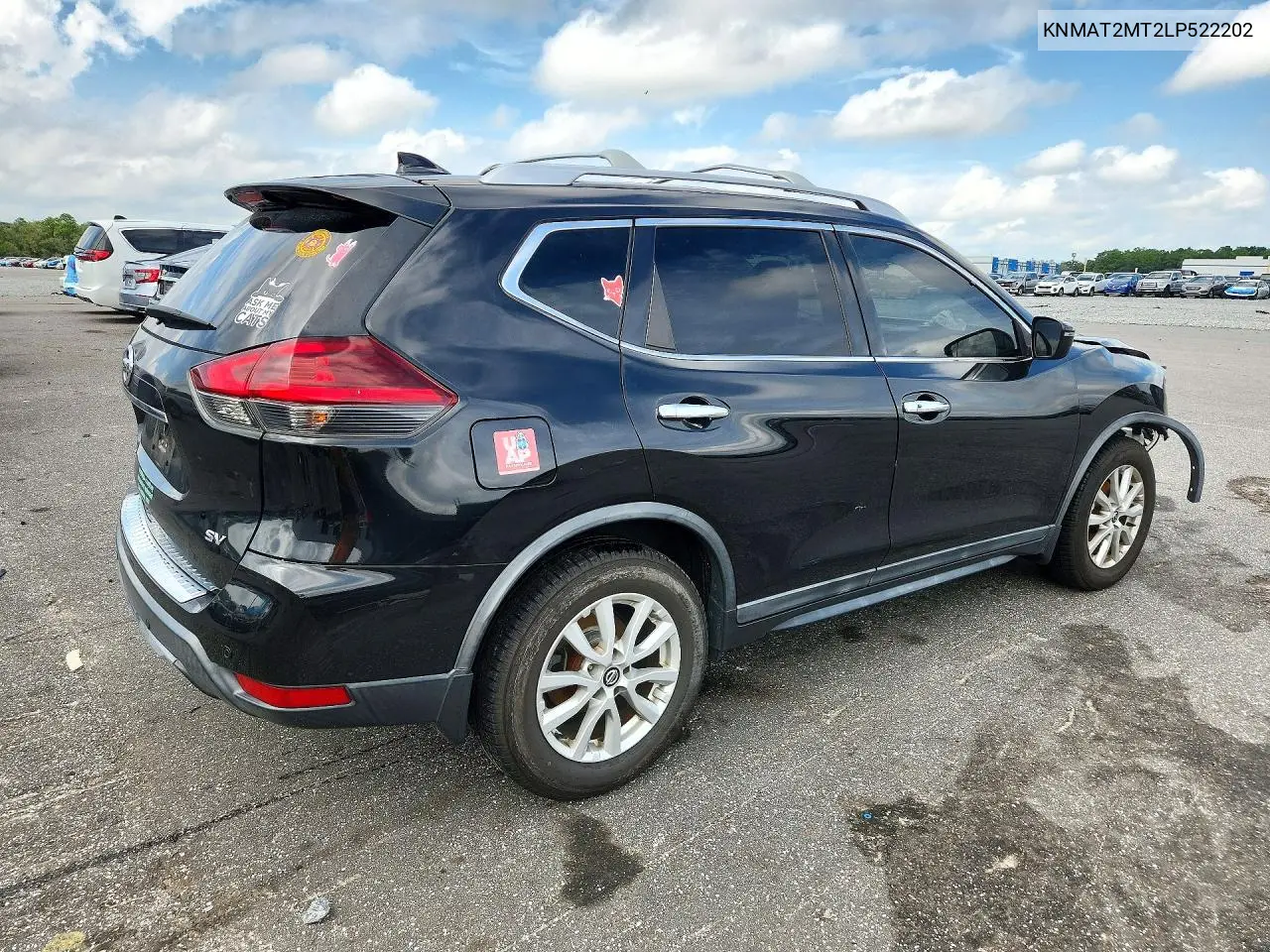 2020 NISSAN ROGUE VIN KNMAT2MT2LP522202 — фото 3