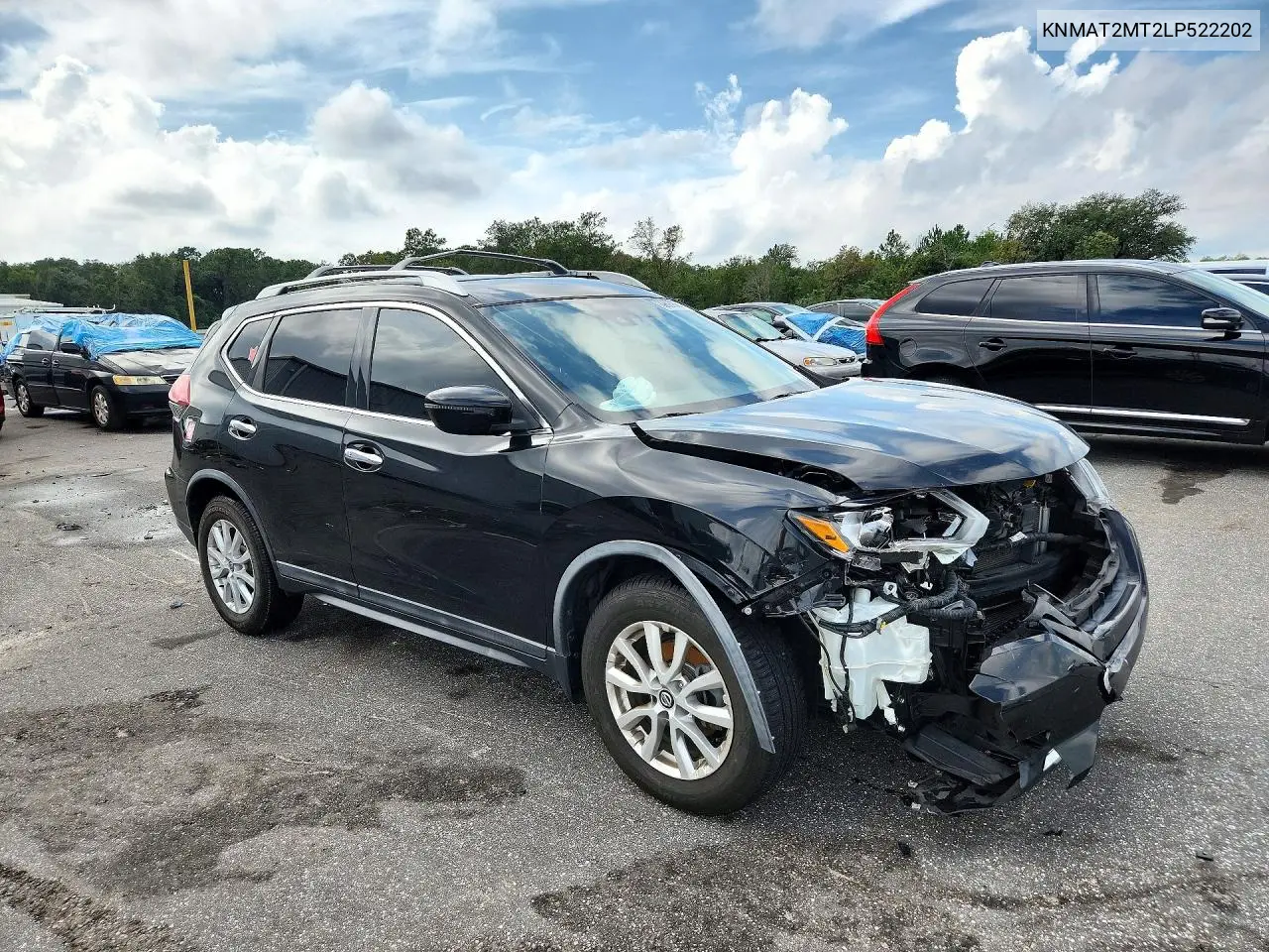 2020 NISSAN ROGUE VIN KNMAT2MT2LP522202 — фото 4