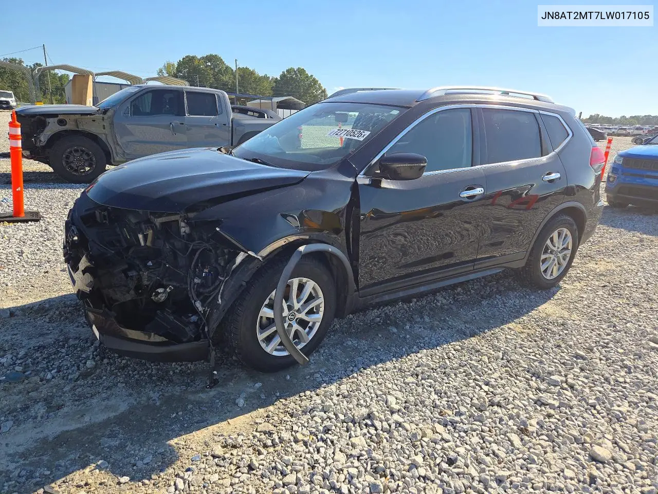 NISSAN ROGUE 2020, VIN JN8AT2MT7LW017105