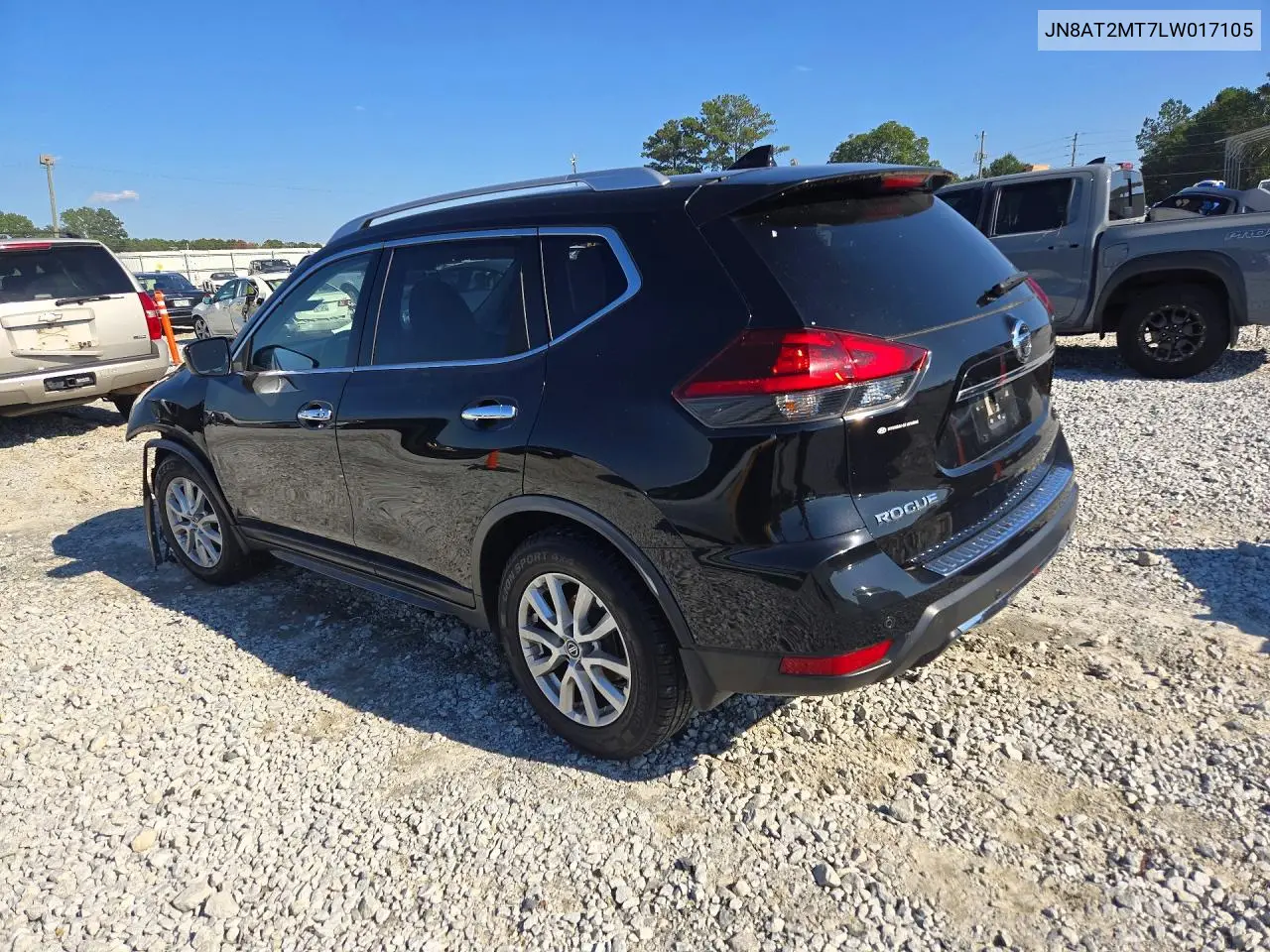 2020 NISSAN ROGUE VIN JN8AT2MT7LW017105 — фото 2