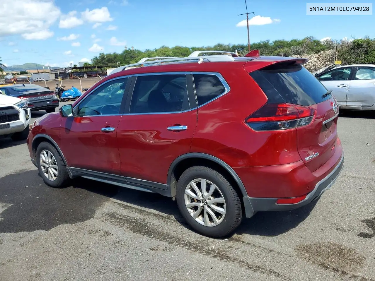 2020 NISSAN ROGUE VIN 5N1AT2MT0LC794928 — фото 2