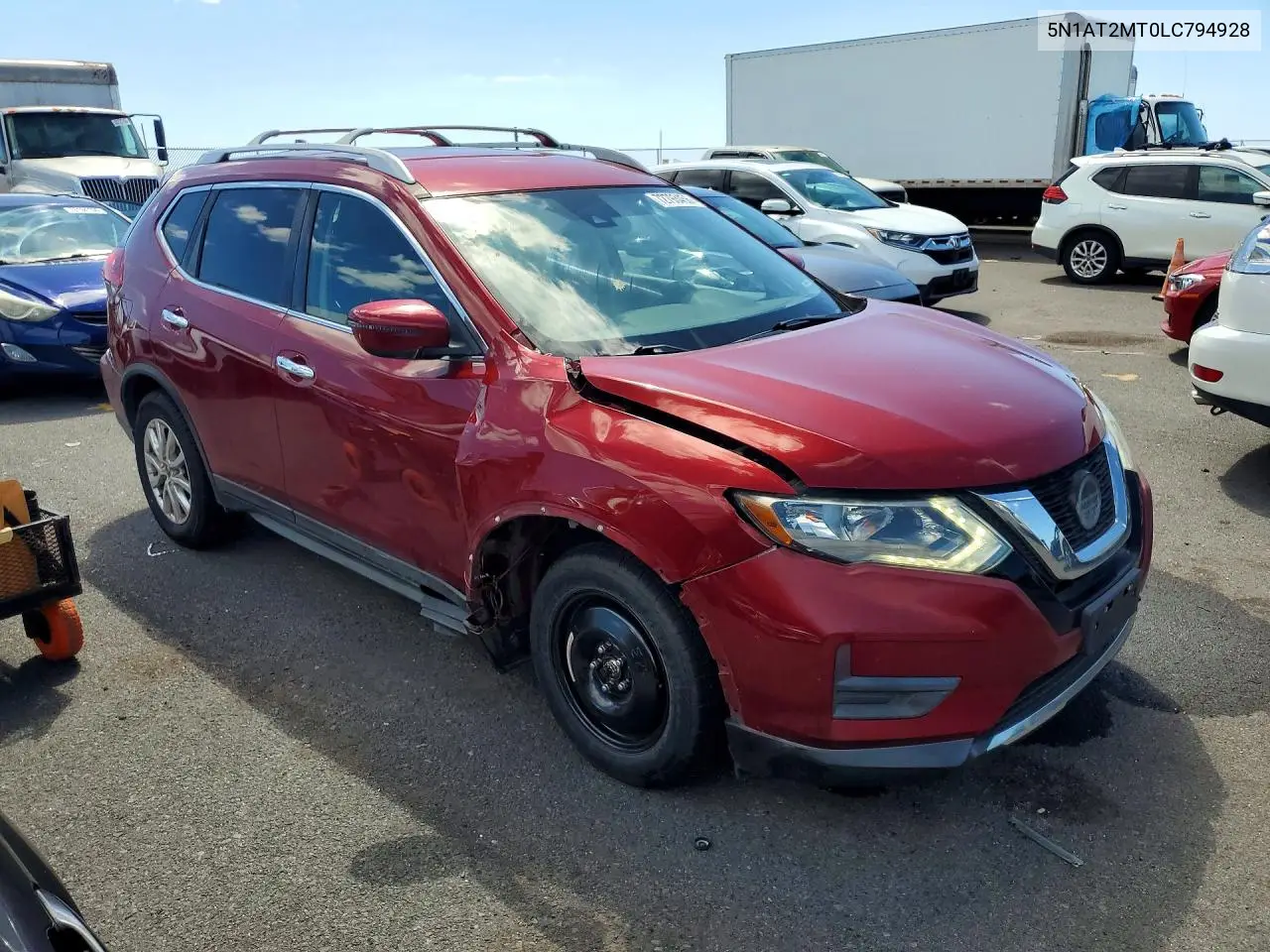 2020 NISSAN ROGUE VIN 5N1AT2MT0LC794928 — фото 4
