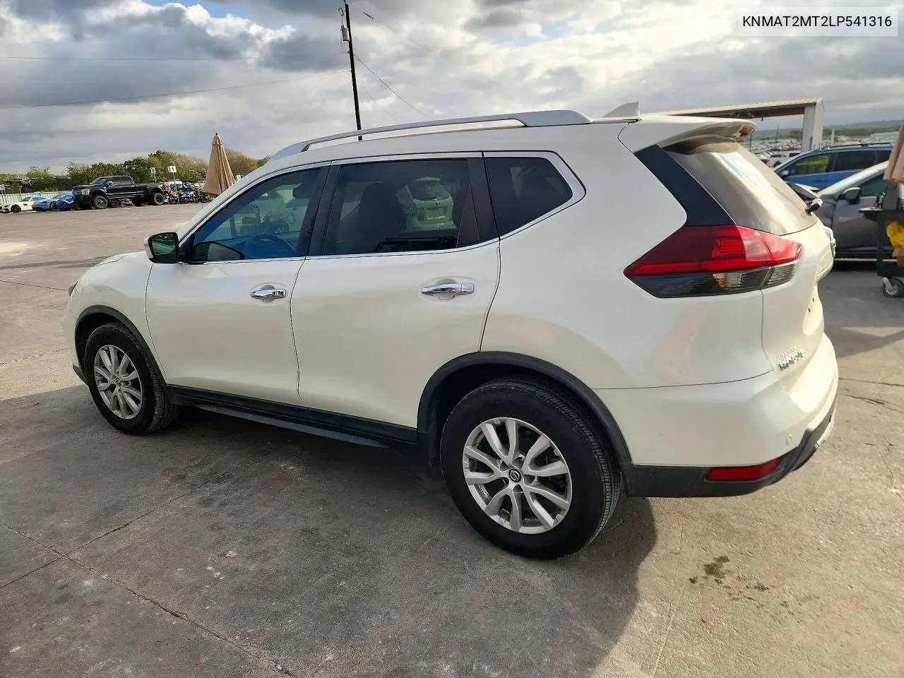 2020 NISSAN ROGUE VIN KNMAT2MT2LP541316 — фото 2