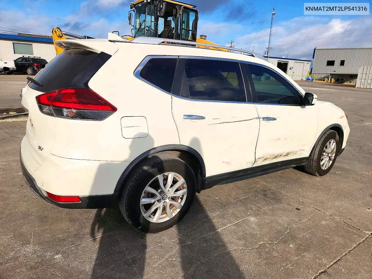 2020 NISSAN ROGUE VIN KNMAT2MT2LP541316 — фото 3