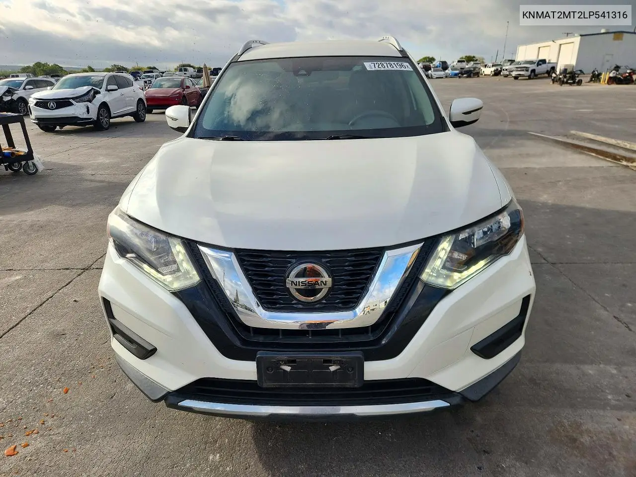 2020 NISSAN ROGUE VIN KNMAT2MT2LP541316 — фото 5