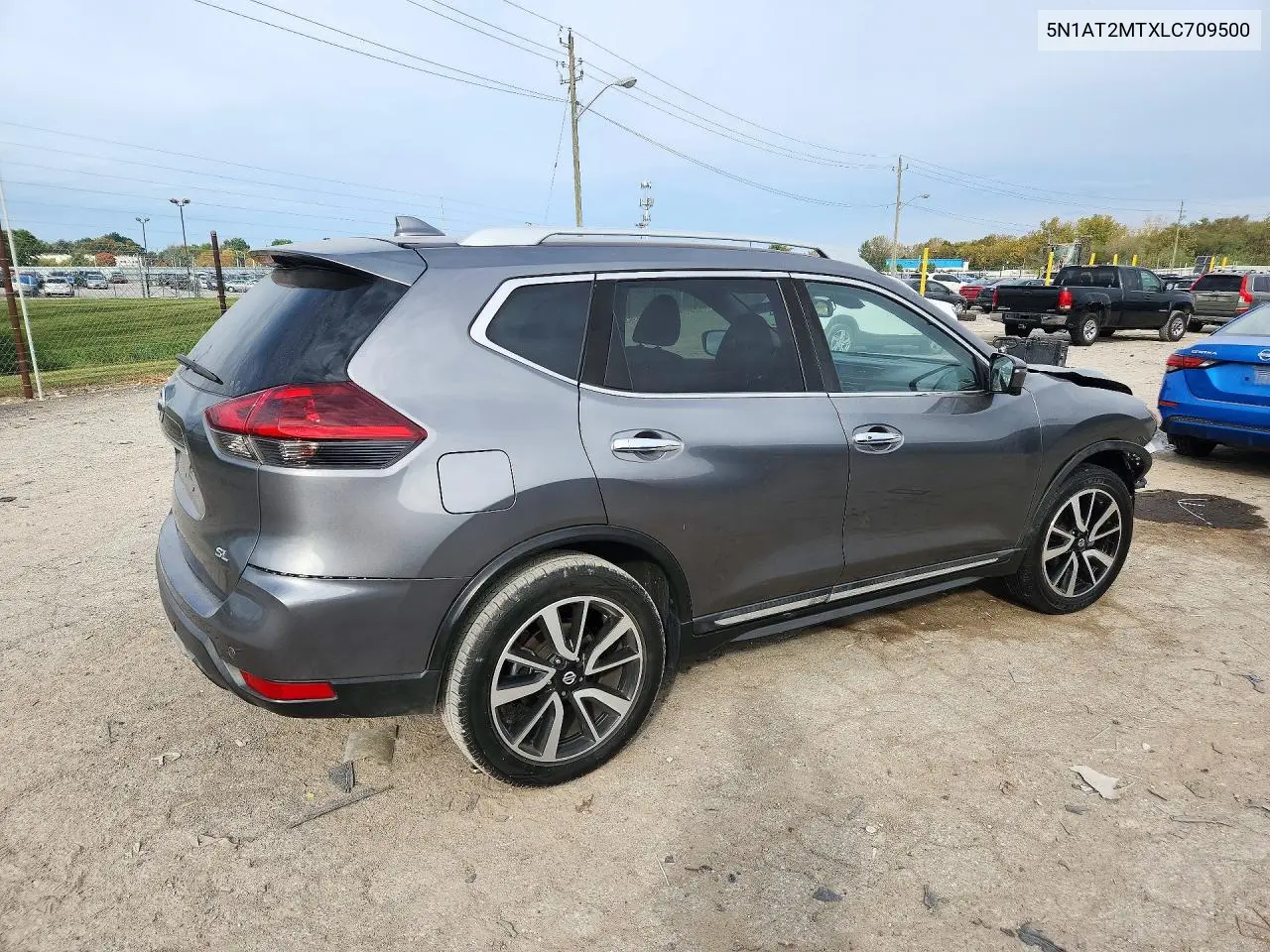 2020 NISSAN ROGUE VIN 5N1AT2MTXLC709500 — фото 3