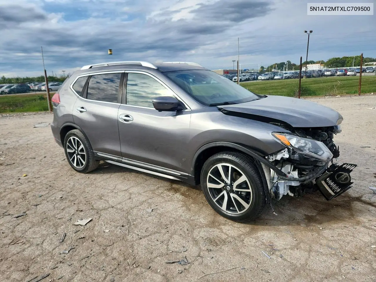 2020 NISSAN ROGUE VIN 5N1AT2MTXLC709500 — фото 4
