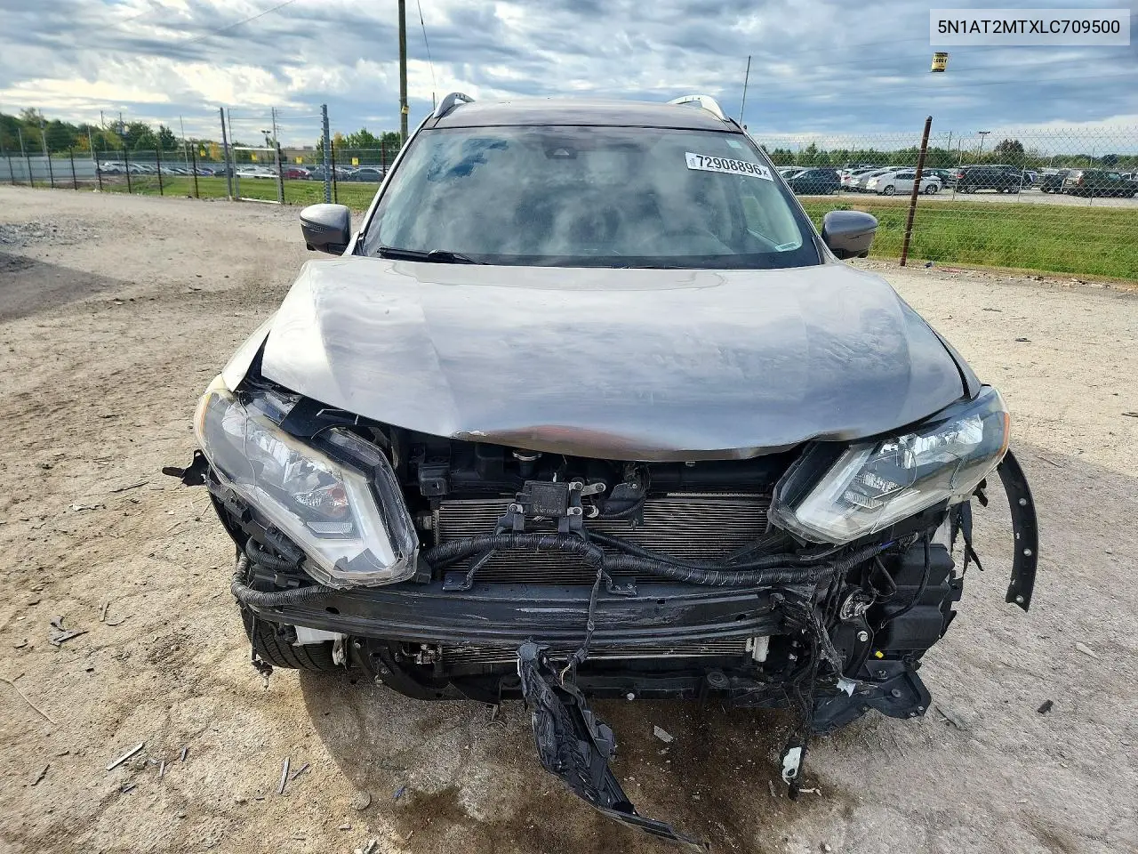 2020 NISSAN ROGUE VIN 5N1AT2MTXLC709500 — фото 5