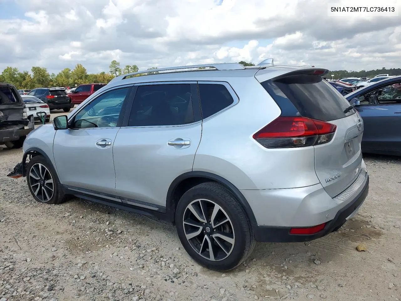 2020 NISSAN ROGUE VIN 5N1AT2MT7LC736413 — фото 2