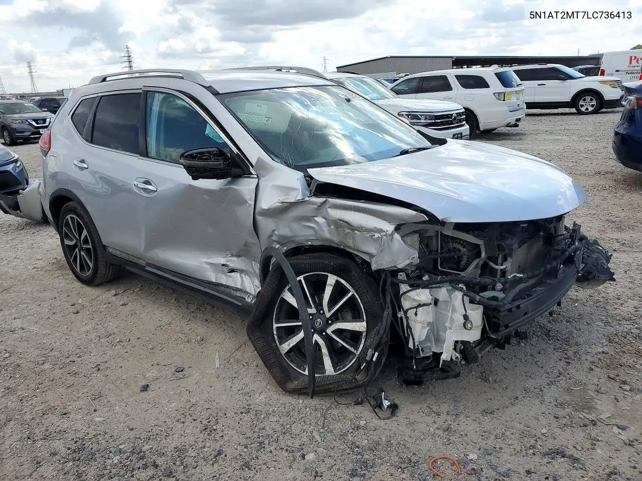 2020 NISSAN ROGUE VIN 5N1AT2MT7LC736413 — фото 4