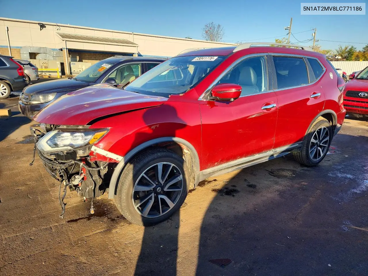 NISSAN ROGUE 2020, VIN 5N1AT2MV8LC771186