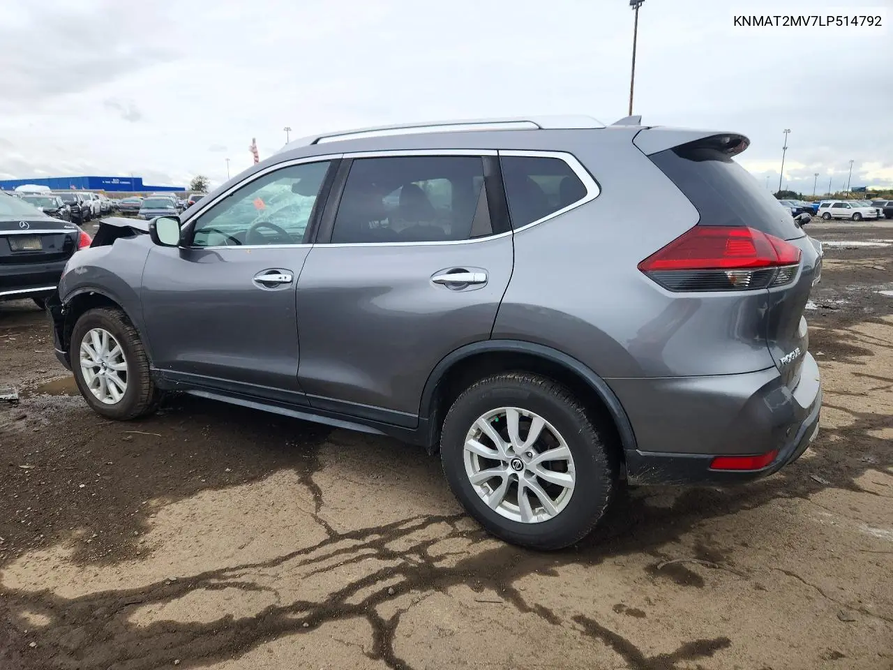 2020 NISSAN ROGUE VIN KNMAT2MV7LP514792 — фото 2