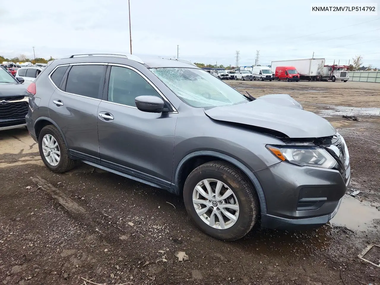 2020 NISSAN ROGUE VIN KNMAT2MV7LP514792 — фото 4