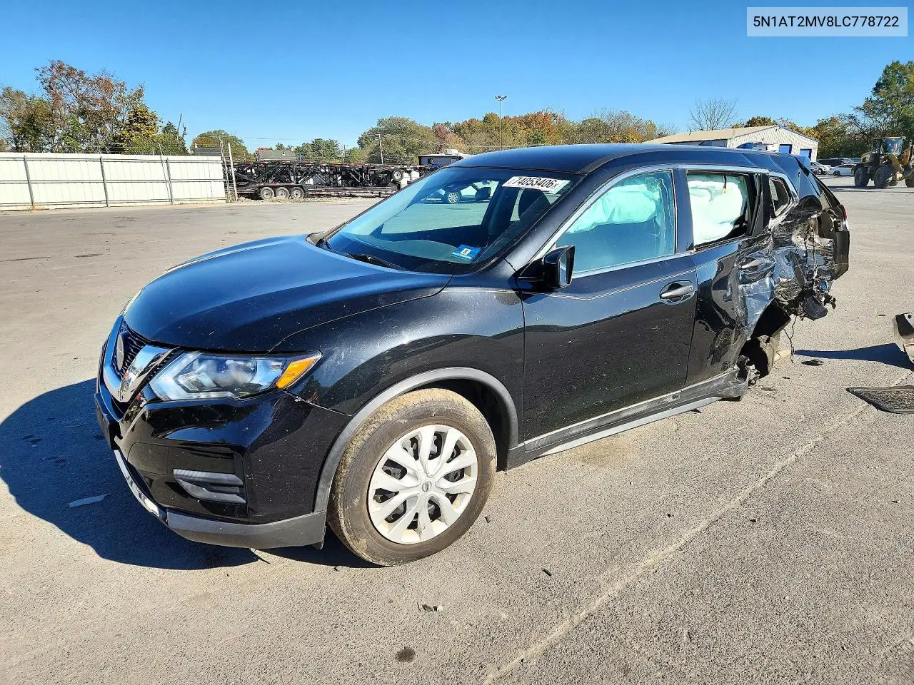 NISSAN ROGUE 2020, VIN 5N1AT2MV8LC778722