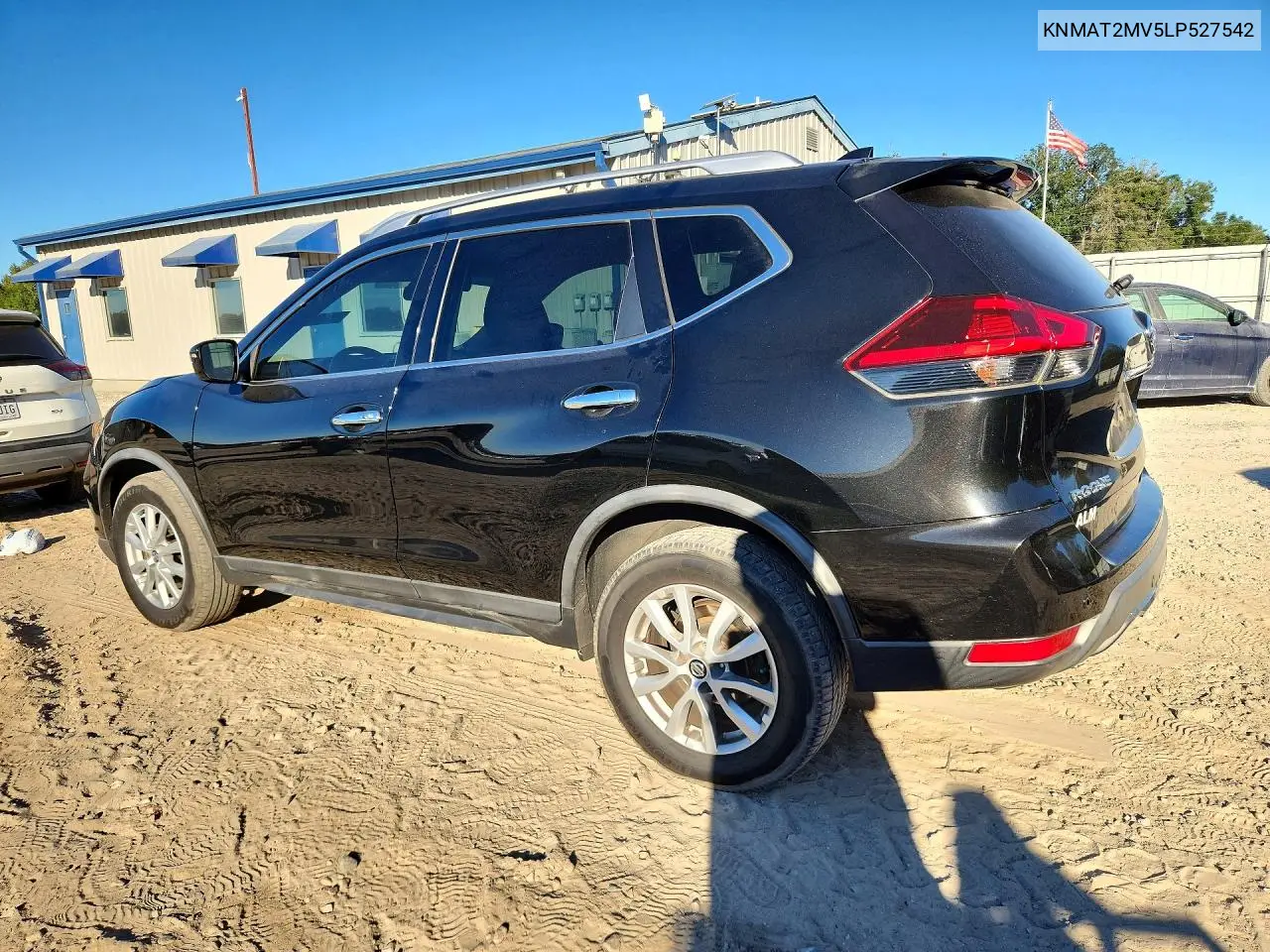 2020 NISSAN ROGUE VIN KNMAT2MV5LP527542 — фото 2
