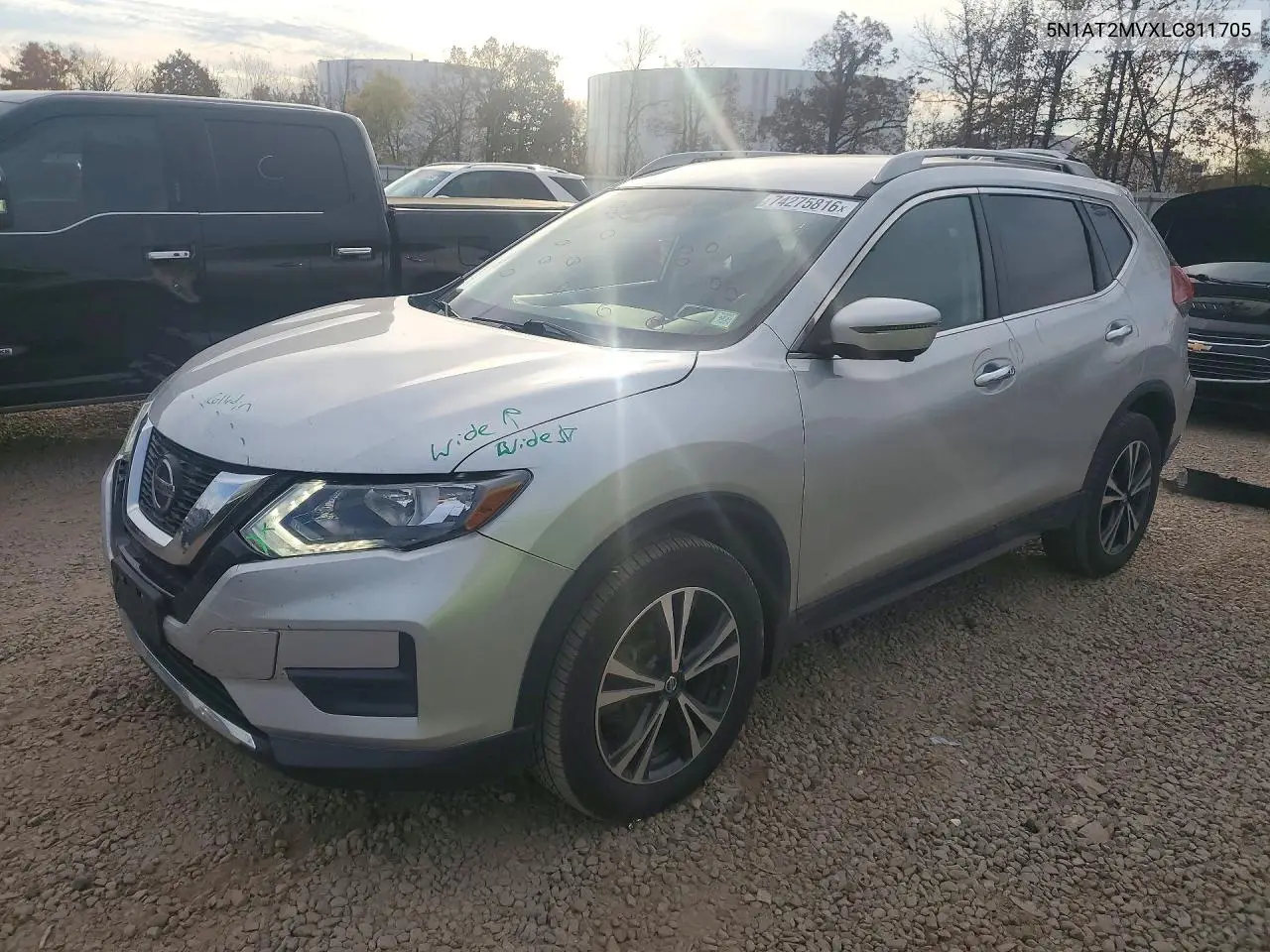 NISSAN ROGUE 2020, VIN 5N1AT2MVXLC811705