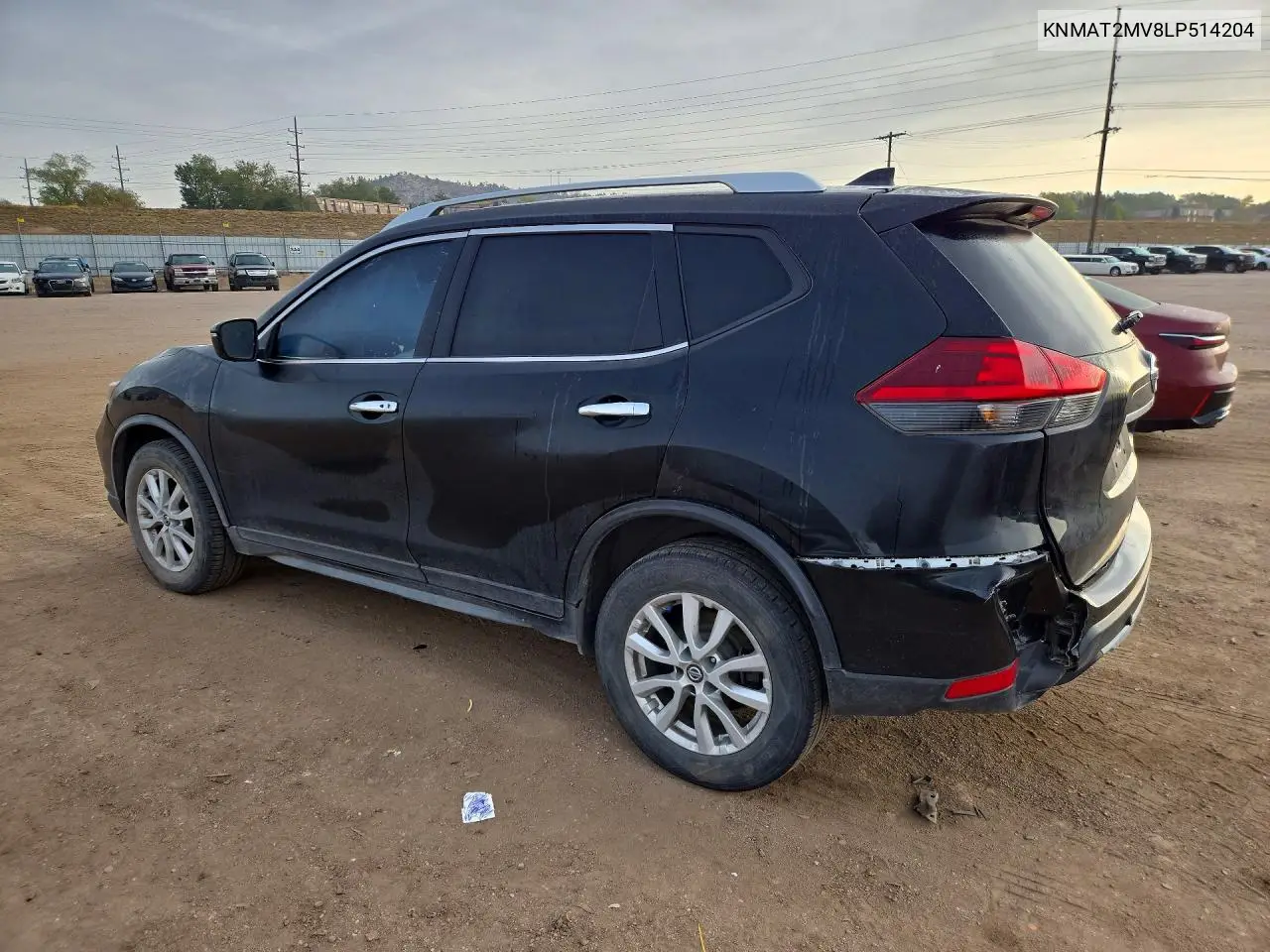 2020 NISSAN ROGUE VIN KNMAT2MV8LP514204 — фото 2