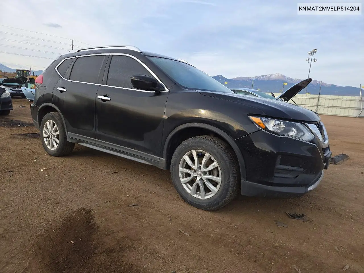 2020 NISSAN ROGUE VIN KNMAT2MV8LP514204 — фото 4