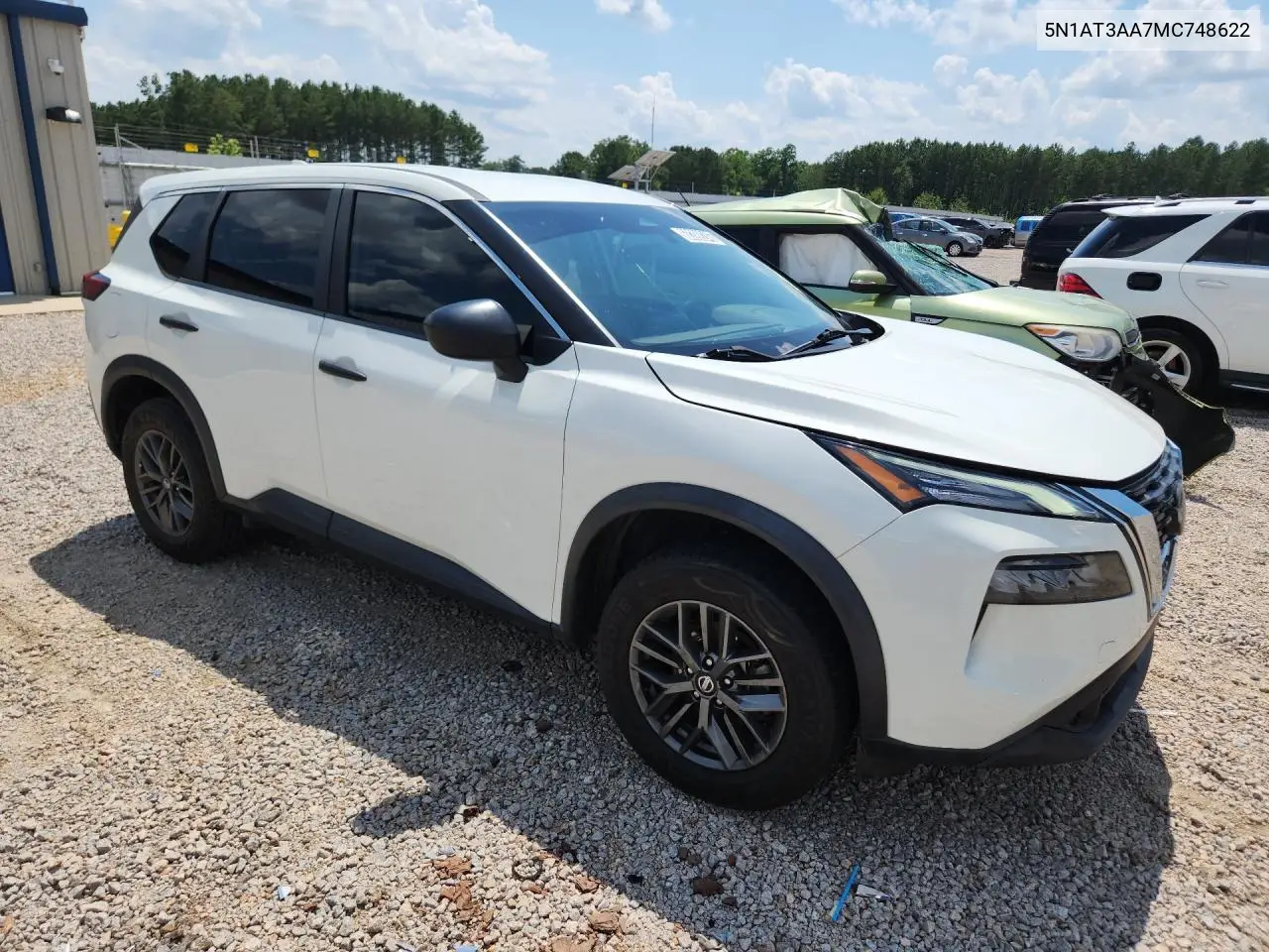 2021 NISSAN ROGUE VIN 5N1AT3AA7MC748622 — фото 4