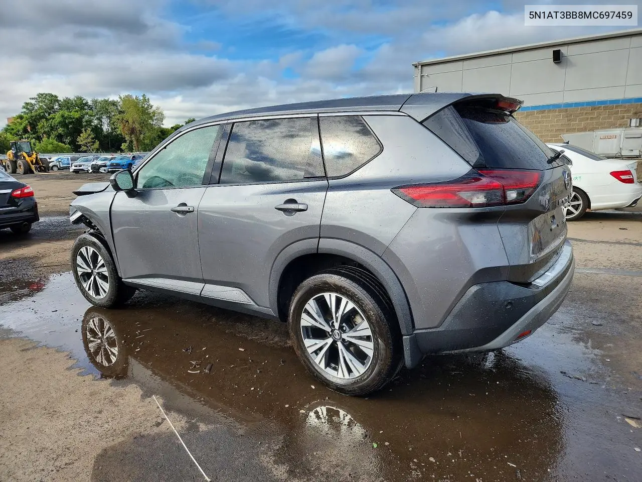 2021 NISSAN ROGUE VIN 5N1AT3BB8MC697459 — фото 2