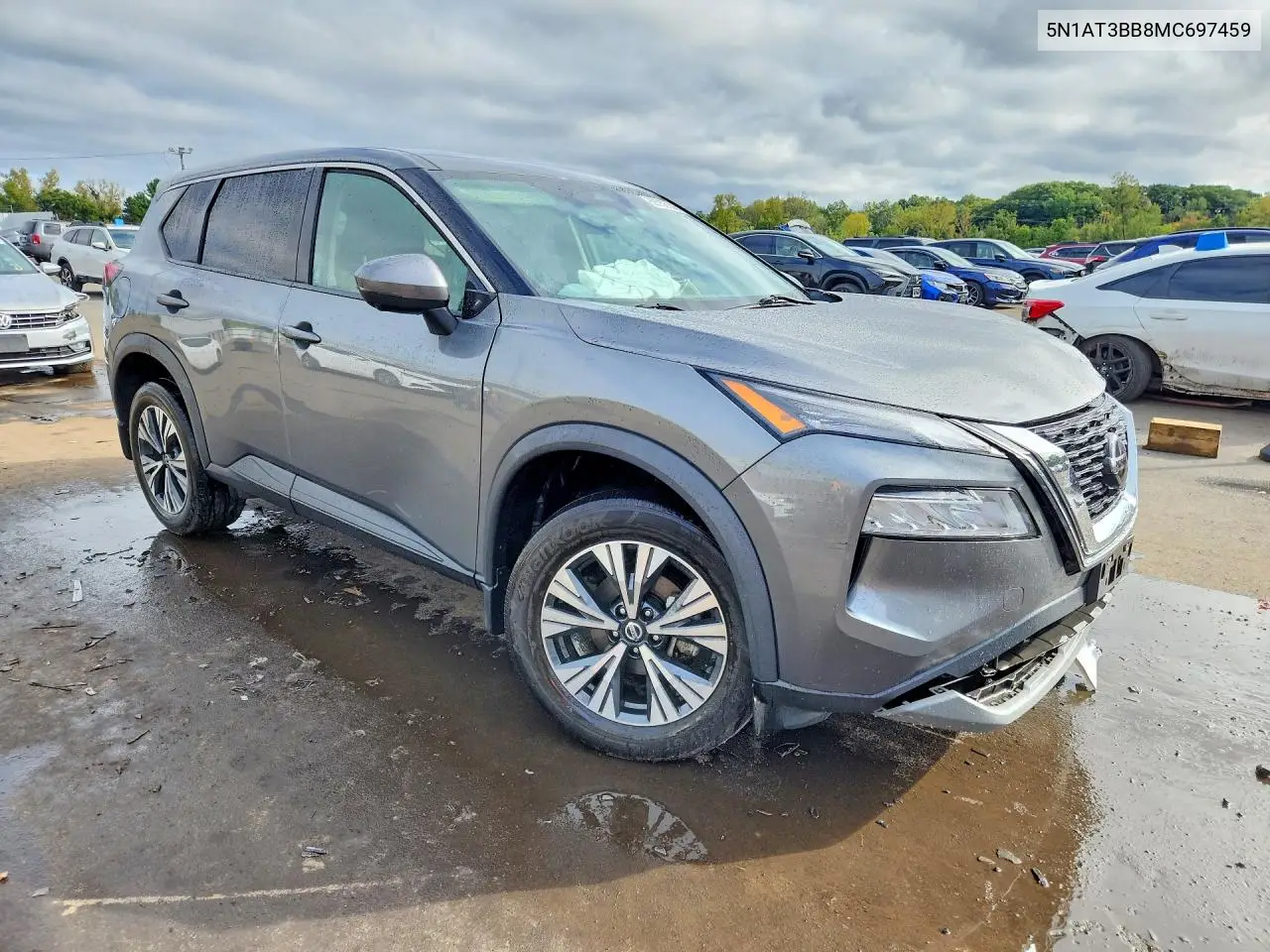 2021 NISSAN ROGUE VIN 5N1AT3BB8MC697459 — фото 4