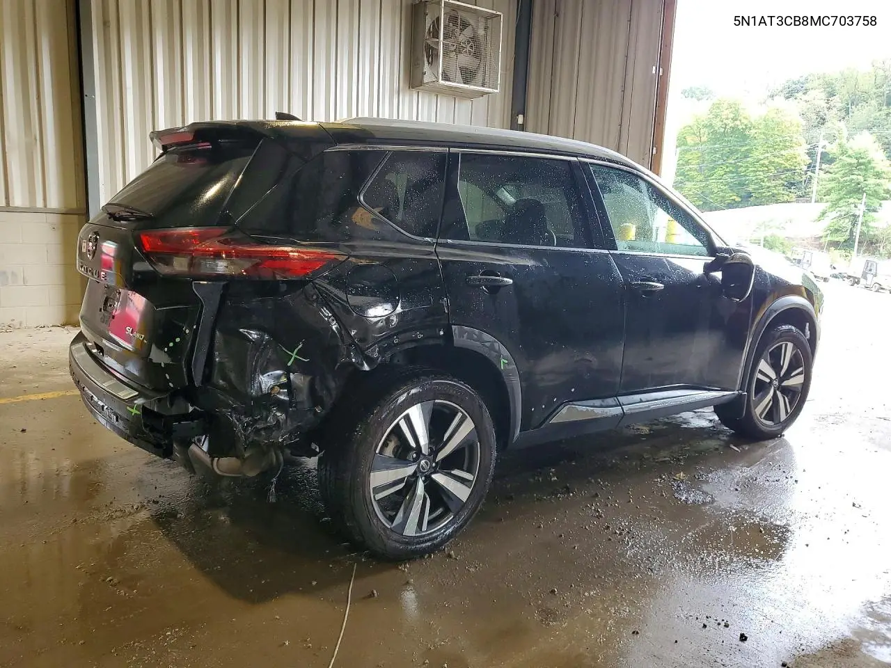 2021 NISSAN ROGUE VIN 5N1AT3CB8MC703758 — фото 3